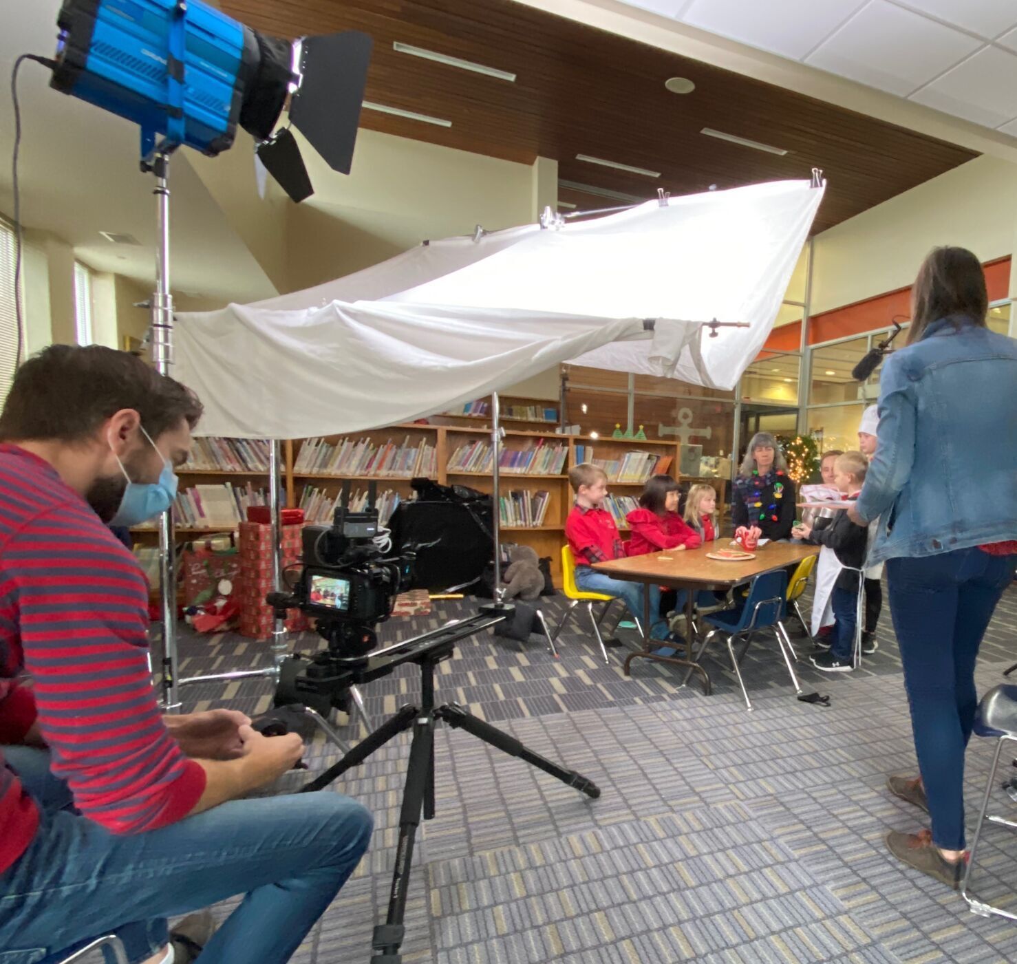 Tory Hooten filming